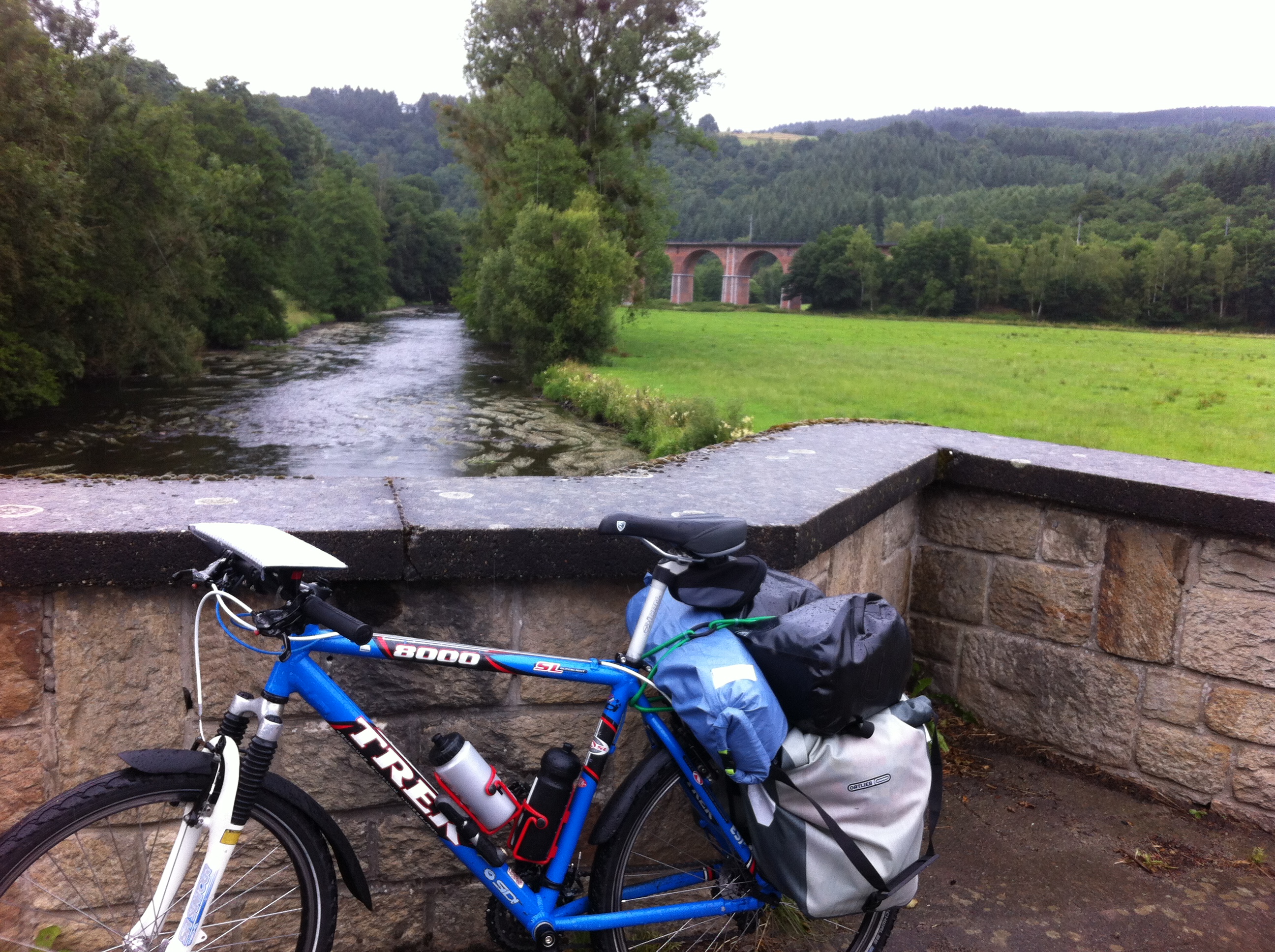 Fietstocht naar Frankrijk